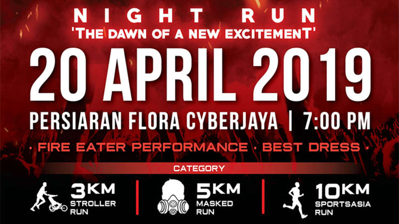 ‘LIGHT ‘EM UP’ NIGHT RUN 2019