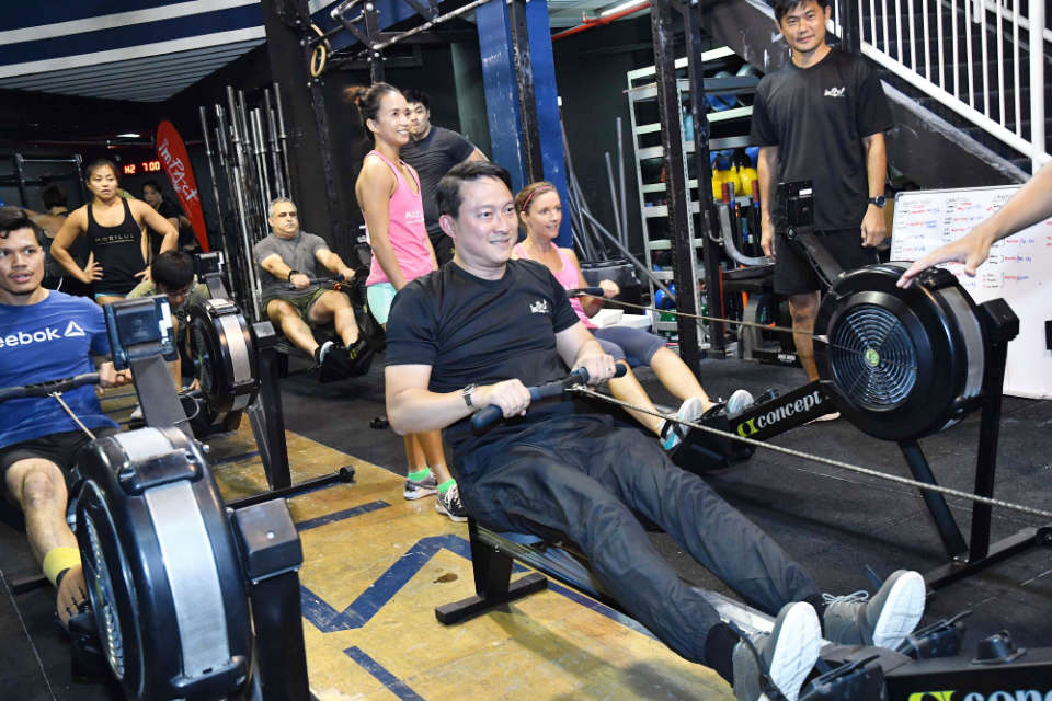 An Island-wide Fitness Workout Brings Individuals With Similar Thinking Together