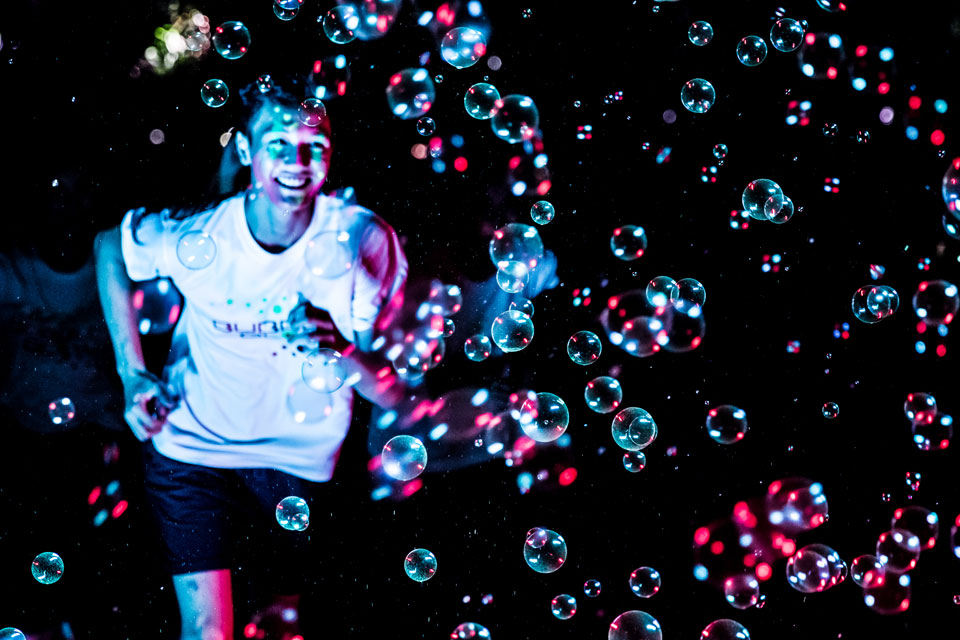 Ready to Light up the Night at Singapore First Bubble Glow 5k?