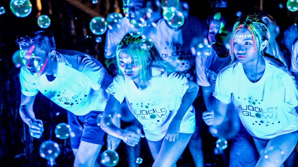 Ready to Light up the Night at Singapore First Bubble Glow 5k?