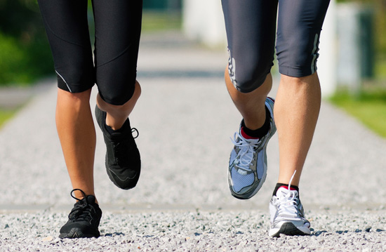 Tip 1: Listen to your feet when you run