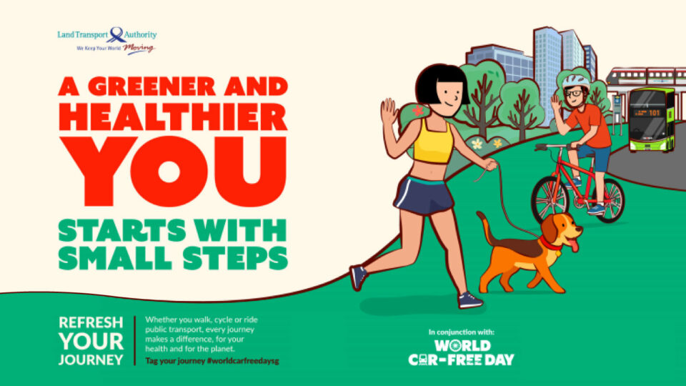 Singapore’s Car-Free Zones & Car-Free Day